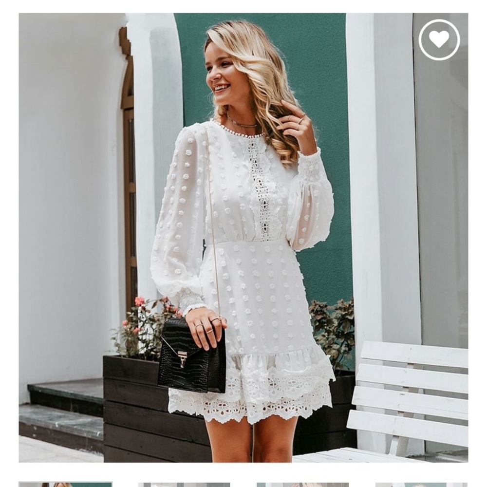 Chiffon mini dress